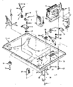 Microwave Parts Diagram and Parts List for 5648898310  Kenmore Microwave