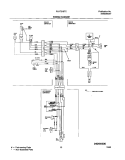 WIRING DIAGRAM Diagram and Parts List for PLHT219TCB0  Frigidaire Refrigerator