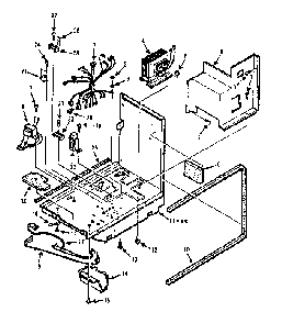 Microwave Parts Diagram and Parts List for 5648775380  Kenmore Microwave