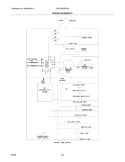 WIRING SCHEMATIC Diagram and Parts List for GLHS36EESB4  Frigidaire Refrigerator