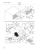 SYSTEM Diagram and Parts List for FRT21P6CQ2  Frigidaire Refrigerator