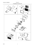 Part Location Diagram of 5304476616 Frigidaire STRAP