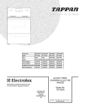 COVER Diagram and Parts List for TEF353AQF  Tappan Range