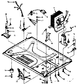 Part Location Diagram of 12754 Maytag Power cord