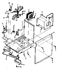 Microwave Parts Diagram and Parts List for 5648765380  Kenmore Microwave