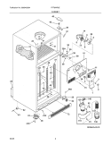 Part Location Diagram of 241555701 Frigidaire Nylon Washer