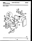ELECTRICAL PARTS Diagram and Parts List for GAC058S7A1  Gibson Air Conditioner