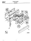 Part Location Diagram of 316024488 Frigidaire PANEL-CONTROL