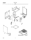 BODY Diagram and Parts List for FSF311PHWA  Frigidaire Range