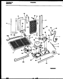 SYSTEM AND AUTOMATIC DEFROST PARTS Diagram and Parts List for FRS24WRAD3  Frigidaire Refrigerator