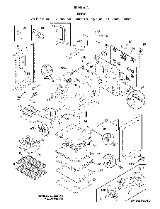 Body Diagram and Parts List for 79094192316  Kenmore Range