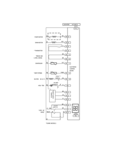 Wiring Diagram Diagram and Parts List for FGBD2445NW8A  Frigidaire Dishwasher