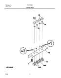 CONTROL PANEL Diagram and Parts List for GLEC30S8ABC  Frigidaire Cooktop