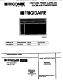 COVER Diagram and Parts List for FAS186W2A2  Frigidaire Air Conditioner
