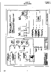 Wiring Diagram Diagram and Parts List for FGC6X7XGBA-M2-01 10/00 Frigidaire Cooktop