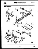 Part Location Diagram of 5303935067 Frigidaire Flat Style Oven Igniter