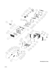 Part Location Diagram of 5304496446 Frigidaire PC BOARD