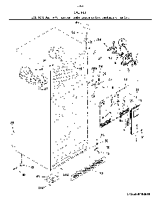 Cabinet Diagram and Parts List for 25370504618  Kenmore Refrigerator