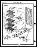 ELECTRICAL SYSTEM PARTS Diagram and Parts List for FV16M4WSFB  Frigidaire Freezer