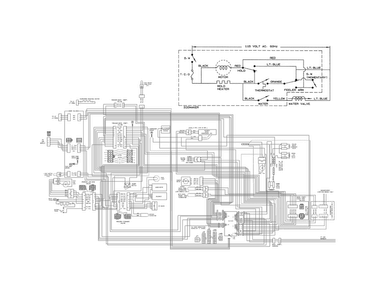 Wiring Diagram Diagram and Parts List for FGHC2331PF8  Frigidaire Refrigerator