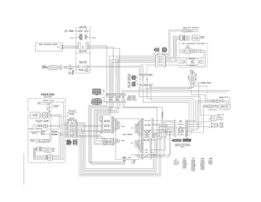 Wiring Diagram Diagram and Parts List for FPHG2399MF4  Frigidaire Refrigerator