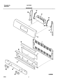 Part Location Diagram of 316233843 Frigidaire PANEL