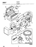 ICE MAKER Diagram and Parts List for TRS20WRHW5  Tappan Refrigerator