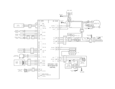 Wiring Diagram Diagram and Parts List for FFHN2740PECA  Frigidaire Refrigerator