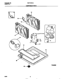 COMPRESSOR PARTS Diagram and Parts List for WAV157S1A3  Frigidaire Air Conditioner