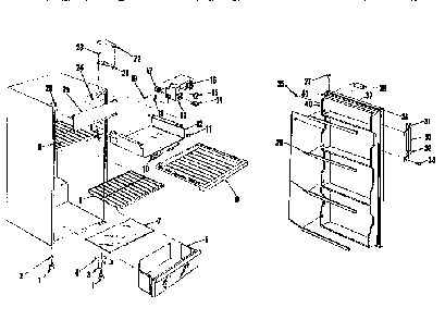 Part Location Diagram of 300113 Whirlpool NLASUB 300113B