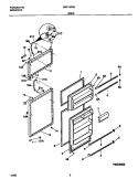 DOORS Diagram and Parts List for MRT15CNEW4  Uni Refrigerator