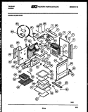 Part Location Diagram of 10852 Frigidaire SUPPORT