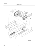 Part Location Diagram of 154362808 Frigidaire CONTROL