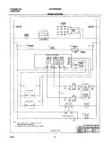 WIRING DIAGRAM Diagram and Parts List for FGF355BXAWA  Frigidaire Range