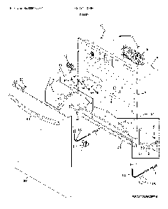 Door Diagram and Parts List for FGID2466QF8A  Frigidaire Dishwasher