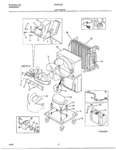 Unit Parts Diagram and Parts List for 9320303A  Frigidaire Dehumidifier
