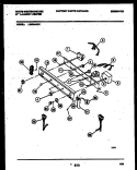 CONSOLE AND CONTROL PARTS Diagram and Parts List for LG600AXW1  Frigidaire Washer Dryer Combo