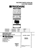 COVER Diagram and Parts List for FEFD67CHBA  Frigidaire Range