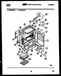 BODY PARTS Diagram and Parts List for CEC4S6WSAD  Gibson Range