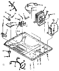 Microwave Parts Diagram and Parts List for 5648744781  Kenmore Microwave