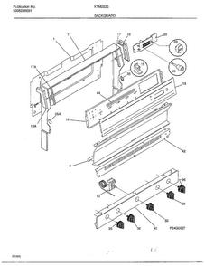 Part Location Diagram of 316009231 Frigidaire DISCONTINUED