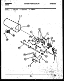BURNER, IGNITER AND VALVE Diagram and Parts List for DGILL3  Frigidaire Dryer