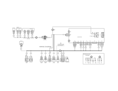 Wiring Diagram Diagram and Parts List for LGID2475QF1A  Frigidaire Dishwasher