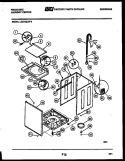 CABINET PARTS Diagram and Parts List for LCE752LL2  Frigidaire Washer Dryer Combo