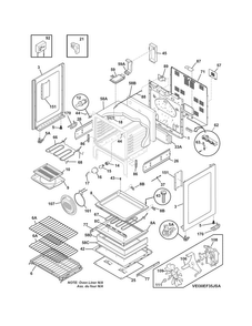 Part Location Diagram of 316510001 Frigidaire VENT TUBE