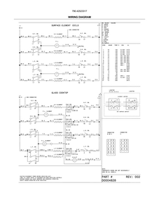 Wiring Diagram Diagram and Parts List for 79042523317  Kenmore Range