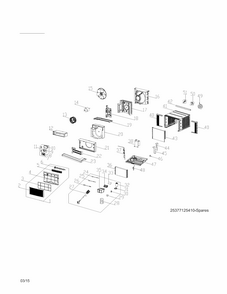 Part Location Diagram of 4056015508 Frigidaire REMOTE CONTROL,TRANSMITTER