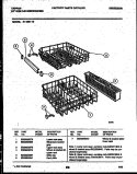 Part Location Diagram of 5304509753 Frigidaire BASKET