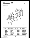ELECTRICAL PARTS Diagram and Parts List for AM09C4EZA  Gibson Air Conditioner