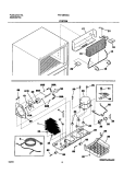 SYSTEM Diagram and Parts List for FRT18HS6AQ1  Frigidaire Refrigerator